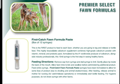 SOLD OUT - First-Catch Fawn Colostrum (15ml) **2023**